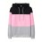 Women's Color Block Hoodie, Long Sleeve Drawstring Thermal Hoodies Sweatshirt, Women's Clothing