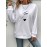 Graphic Print Pullover Sweatshirt, Casual Long Sleeve Crew Neck Sweatshirt For Spring & Fall, Women's Clothing