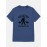 Ape Man Pattern T-shirt, Men's Casual Street Style Stretch Round Neck Tee Shirt For Summer