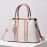 Women's Elegant Tote Satchel Bag, Classic Pattern Shoulder Bag, All-Match Shoulder Bag For Work