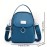 Solid Color Zipper Crossbody Bag, All-Mat H Coin Purse, Women's Shoulder Bag For Shopping