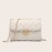Quilted Crossbody Bag, Fashionable Chain Clutch Bag, Shoulder Bag, Square Bag, Satchel Bag