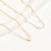 Delicate Heart Pendant Faux Pearl Clavicle Chain Necklace Delicate Party Jewelry For Girls