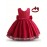 Gorgeous Princess Party Dress, Toddler Girl Tutu Birthday Bowknot Lace Christening Cute Sleeveless Wedding Gown Dress