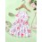 Baby Girls Cute Cartoon Print Pleated Dress, Princess Dresses, Summer Cami Dresses