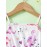 Baby Girls Cute Cartoon Print Pleated Dress, Princess Dresses, Summer Cami Dresses