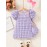 Pretty Little Princesses Will Look Adorable in This Super Stylish Plaid Mesh Dress!