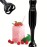 Electric Immersion Hand Blender(Black),Mixer,Chopper,Powerful 180 Watt Ice Crushing 2-Speed Control One Hand Mixer,Removable Blending Stick For Easy Cleaning.For Purees, Smoothies,Shakes,Ivory,Soups, Sauces, Baby Food,kitchen Accessories