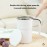 Simple And Stylish, Mini Portable, Home Office, Travel, Camping, Carry Around USB Charging, 1200mAh, Large Capacity, Long-lasting Battery Life, Handheld Coffee Mixing Cup