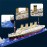 Chinese Building Blocks, High Difficult Cruise Ship Model, Assembled Toy, Birthday Gift, Halloween/Thanksgiving Day/Christmas Gift