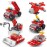 6-in-1 Fire Brigade Car Model Building Blocks Sets