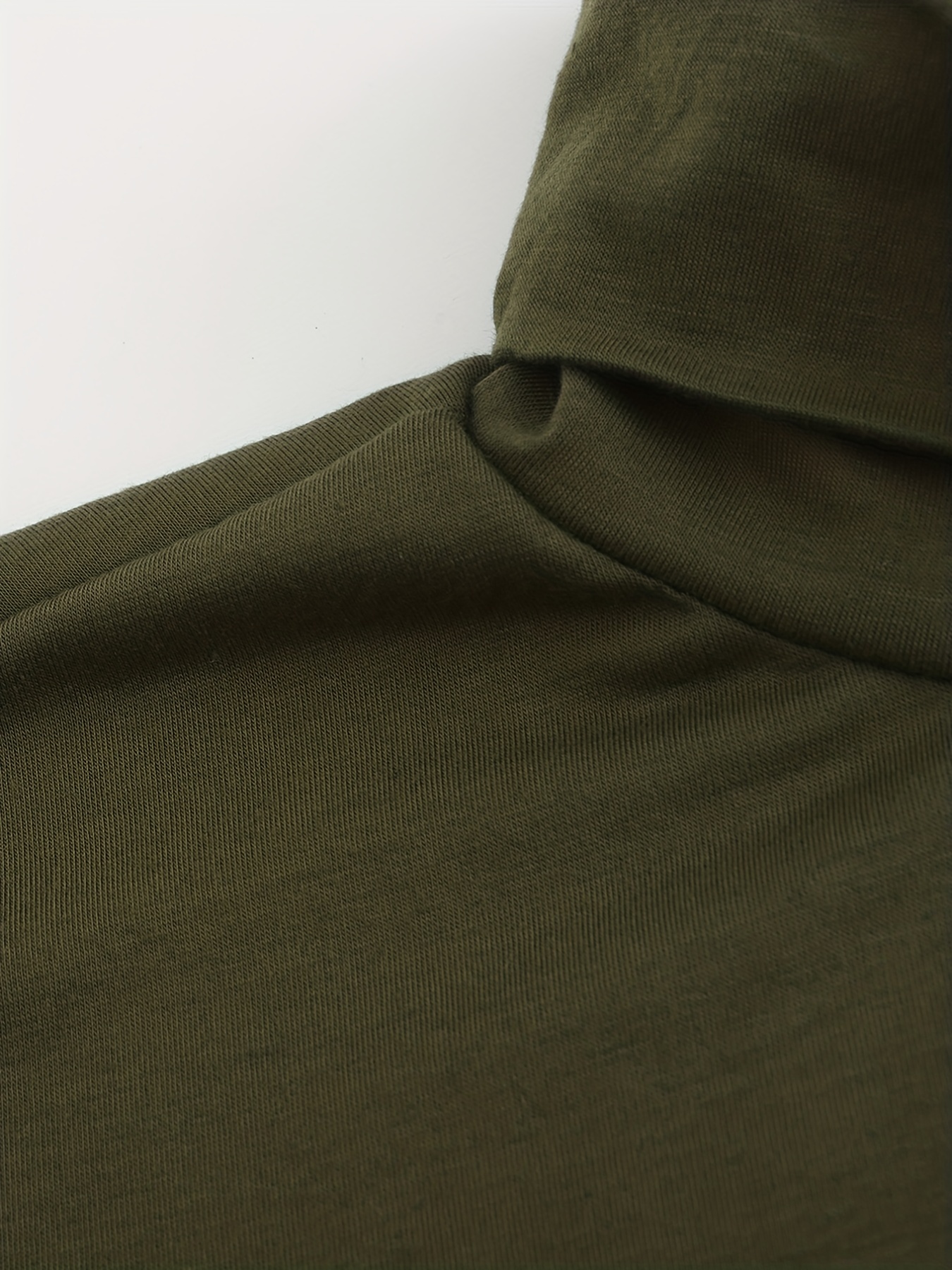 one size smaller close fitting and thin mens casual long sleeve turtleneck base layer shirt best sellers details 36