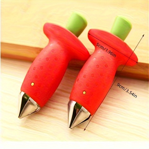 kitchenware tomato stalks fruit strawberry knife stem leaves remover fruit slicer strawberry huller fruit corer kitchen tool details 4