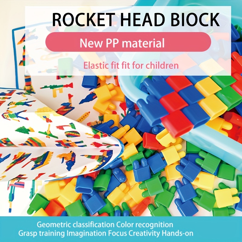 100pcs diy rocket bullet building blocks educational toys birthday christmas gift details 4
