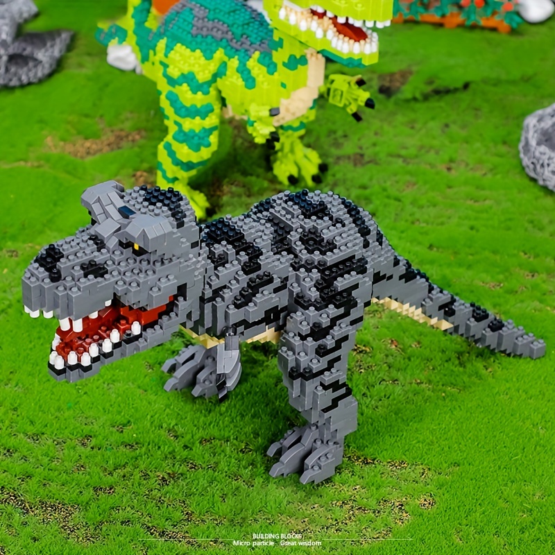 1530pcs dinosaurs building blocks set perfect gift for kids teens adults who love dinosaurs details 3